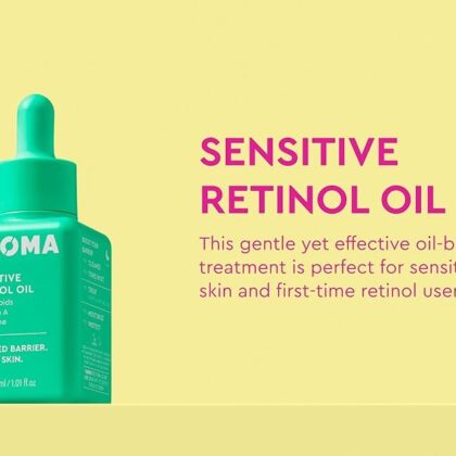 BYOMA
SENSITIVE RETINOL OIL
RENEW & SOOTHE
30ml